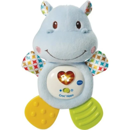 Vtech Baby Sonajero Croc'Hippo Peluche Mordedor Musical Texturizado para Bebé Precio: 31.89000012. SKU: S7102279