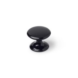 Blister con 4 pomos redondos para mueble fabricado en zamak acabado negro mod. 756 ø33mm rei Precio: 8.49999953. SKU: S7912571