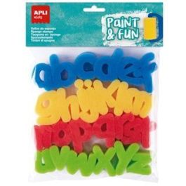 Apli Sellos de Esponja Paint&Fun Letras ABC Bolsa 26 Unidades Surtidas Precio: 5.50000055. SKU: B138PARHFP