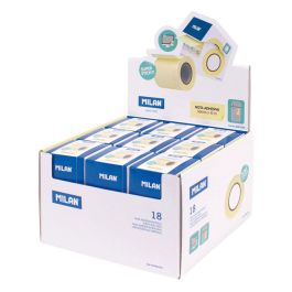 Caja expositora 18 notas adhesivas en rollo, color amarillo pastel milan Precio: 38.50000022. SKU: B186ZLBLNW