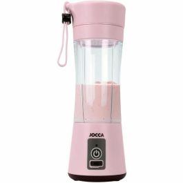 Jocca AAABG08567 Licuadora portátil SWEET 380 ml con batería 2000 mAh recargable USB Rosa