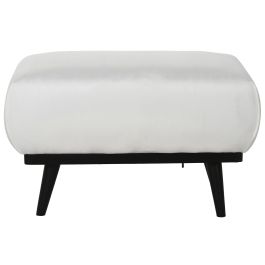 DKD Home Decor Descalzadora Blanco Negro 70 x 50 x 42 cm