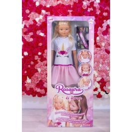 Muñeca rosaura ¡¡le crece el pelo para poder hacerle mil peinados!! 105cm. Muñeca rosaura ¡¡le crece el pelo para poder hacerle mil peinados!! 105cm.