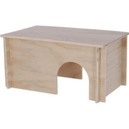Refugio para roedores - Kerbl - Beige - Techo desmontable - Fácil montaje - Para hámsteres