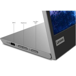 Lenovo L152 Monitor LED 39.6 cm (15.6") Full HD Negro Gris 14 ms IPS