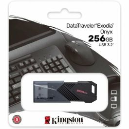 Memoria USB Kingston DataTraveler Exodia Onyx Negro 256 GB