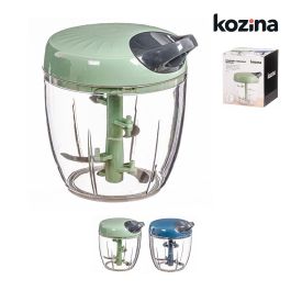 Kozina Mini picadora manual de verduras con 5 cuchillas 12 x 14 x 15 cm colores surtidos Precio: 7.49999987. SKU: B12TTJVQ59