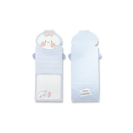 Imaginovo Bloc Notas Adhesivas con Mensaje Trasero Perro 20 Hojas 85x164 mm