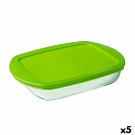 Fiambrera Rectangular con Tapa Pyrex Prep&store Px Verde 1,6 L 28 x 20 cm Vidrio (5 Unidades) Precio: 86.49999963. SKU: S2709848