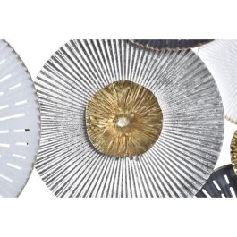 DKD Home Decor Decoración de Pared Urban de Metal con Esferas, Multicolor, Ancho 80 cm x Alto 80 cm x Fondo 4,5 cm DKD Home Decor Decoración de Pared Urban de Metal con Esferas, Multicolor, Ancho 80 cm x Alto 80 cm x Fondo 4,5 cm
