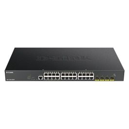 D-Link Switch Semigestionable 29 Puertos Gigabit con 4 Puertos Uplink SFP+ 10G y PoE hasta 370W Precio: 700.5000002. SKU: S0234093