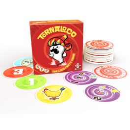Hot Macacos Tornaloco HMTL01ES Juego de Cartas para 2 a 6 Jugadores, Edad Mínima 6 Años