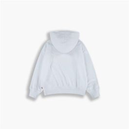 Sudadera con Capucha Niña Levi's Sportswear Levi's Oversized Blanco