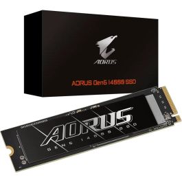 Gigabyte AORUS GEN5 14000 SSD M.2 2TB PCI-E NVMe 2.0, 14500MB/s lectura, 12700MB/s escritura para PC/portátil