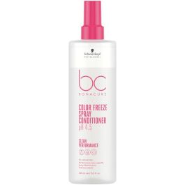 Schwarzkopf BC COLOR FREEZE Acondicionador en Spray 400ml para Cabello Teñido sin Aclarado, Protección Térmica, Vegano