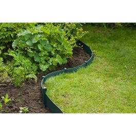 Nature Borde de Jardín de Polipropileno Reciclado Verde, 15 cm Alto x 10 m Largo, 3 mm Grosor, Flexible, Anti-UV, Resistente Nature Borde de Jardín de Polipropileno Reciclado Verde, 15 cm Alto x 10 m Largo, 3 mm Grosor, Flexible, Anti-UV, Resistente