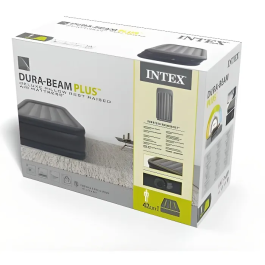 Colchón Hinchable Intex Dura-Beam Basic Deluxe Twin 99 x 42 x 191 cm Precio: 46.95000013. SKU: B18LDMLQ2Q