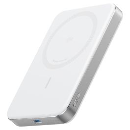 Anker PowerBank MagGo 10.000mAh Slim, Cargador Inalámbrico Magnético Blanco para iPhone 12 y AirPods Precio: 96.49999986. SKU: B1A3N67YYG