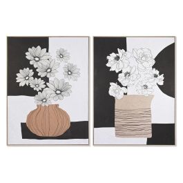 Cuadro DKD Home Decor Florero Moderno (103 x 4,5 x 143 cm) (2 Unidades) Precio: 184.99000058. SKU: B1A8NZH36W