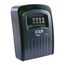 Ifam Guardallaves de pared G1, Caja de aleación de aluminio, 4 rodillos de 10 dígitos, Protector de humedad, Negro Precio: 33.4999995. SKU: S7912187