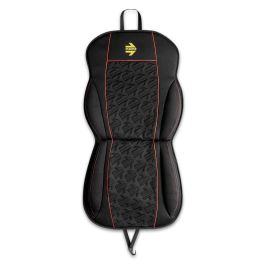 Momo Respaldo de Asiento Estilo Negro-Rojo MOMLSCU50BR con Espuma de Laminación para Mayor Comodidad Universal