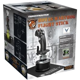 Thrustmaster Hotas Warthog Flight Stick Palanca de Mando para PC - Conexión USB 2.0 Alámbrico, 19 Botones Programables, Negro
