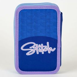 Plumier con accesorios stitch 12.5 x 19.5 x 4.5 cm