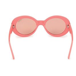 Guess Gafas GU7904 74S Gafas de Sol para Mujer Montura Rosa Cristales Burdeos