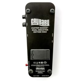 Dunlop Cry Baby Custom Badass Dual-Inductor Wah Pedal Edición Limitada con Inductores Halo y Fasel