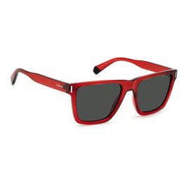 POLAROID 6176/S Gafas de sol para hombre, forma cuadrada, montura de policarbonato, 54 mm cristal, 145 mm patillas