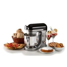 Ariete 1589/02 Robot de Cocina Moderna 1600W 5.5L Negro con Movimiento Planetario y Accesorios