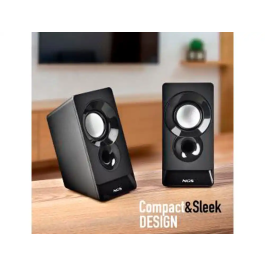 Ngs Altavoz sb10 para PC 12W Estéreo USB Entrada Jack 3,5 mm Color Negro