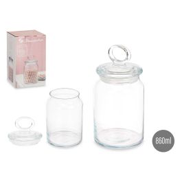 Pasabahce Tarro Kitchen Vidrio y Silicona Transparente 860 ml 9.8x9.8x19.3 cm (Set de 6) Precio: 23.68999952. SKU: B1A9DQQALV
