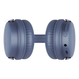 Energy Sistem Style 3 Auriculares Inalámbricos Bluetooth 5.1 Plegables Deep Bass 25h Autonomía Azul