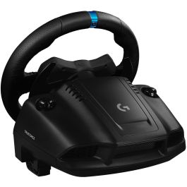 Logitech G923 Volante y Pedales para Carreras de Simulación, TRUEFORCE, USB, para PC y PlayStation, Negro