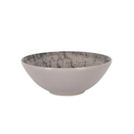 Inde Bol "Aspe" Montecarlo Gris Mate 16 cm (24 Unidades)