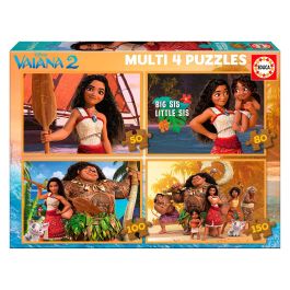 Multi Puzzle 50-80-100-150 Vaiana 2 20104 Educa Precio: 13.1769. SKU: B14HFTLLP2