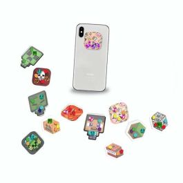 Bizak Pegatinas 3D Minecraft: Crea tus Propias con Fondos, Formas, Mixers y 2 Personajes (+6 Años) Bizak Pegatinas 3D Minecraft: Crea tus Propias con Fondos, Formas, Mixers y 2 Personajes (+6 Años)