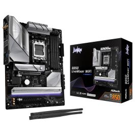ASRock AM5 LiveMixer WiFi Placa Base ATX AMD B850 DDR5 para Procesadores AMD Ryzen 7000/8000/9000 Series con WiFi 7 y Bluetooth 5.4
