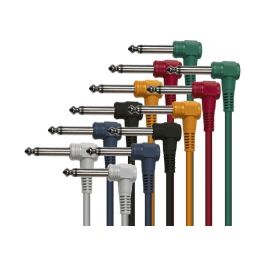 Juego De 6 Cables Patch De Colores De 30 Cm De Largo. Conectores Jack Mono Acodados Precio: 11.58999952. SKU: B1FK58NHHC