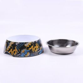 Comedero para Perro Batman 760 ml Melamina Metal Multicolor Comedero para Perro Batman 760 ml Melamina Metal Multicolor
