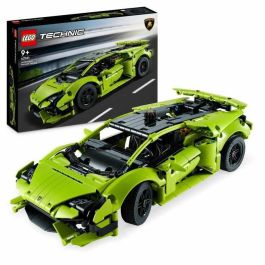 LEGO Technic 42161 Lamborghini Huracán Tecnica, Maqueta de Coche para Niños Fanáticos de los Deportes de Motor