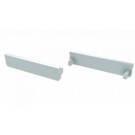 Tapón Final Perfíl Tipo SOLIS Aluminio Plata
