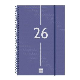 Finocam Agenda Espiral Año 2026 E11-165x242 mm Svv Tapa PP Azul. Ideal uso personal y profesional, esquinas microperforadas. Precio: 9.5000004. SKU: B1H2ZSGY5T