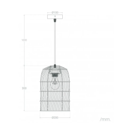 Lámpara Colgante "Cotia" SKD-P80030