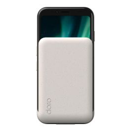 Doro A20 Movil Concha para Mayores, 4.5" 4GB RAM 64GB, Android 14, 4G, Botón Secure