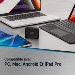 Crucial Disco Duro Externo SSD X10 Pro 1TB USB Tipo C, Lectura 2100MB/s, Escritura 2000MB/s