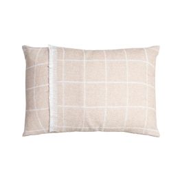 Cojín Cuadros Camel Algodón Textil/Hogar 50 X 70 cm