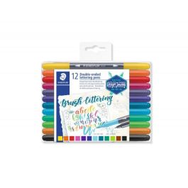 Rotulador Staedtler 3004 Doble Punta Para Lettering Estuche De 12 Unidades Colores Surtidos Precio: 8.68999978. SKU: B1BLTMPH3F