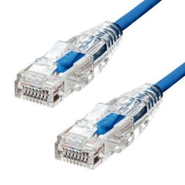 ProXtend Cable Ethernet CAT6 U/UTP CU 99.9% Cobre Puro Ultra Slim 3.6mm LSZH 50µ Oro 4m Azul PoE++ AWG28 Precio: 4.88999962. SKU: B1KEATMZZP